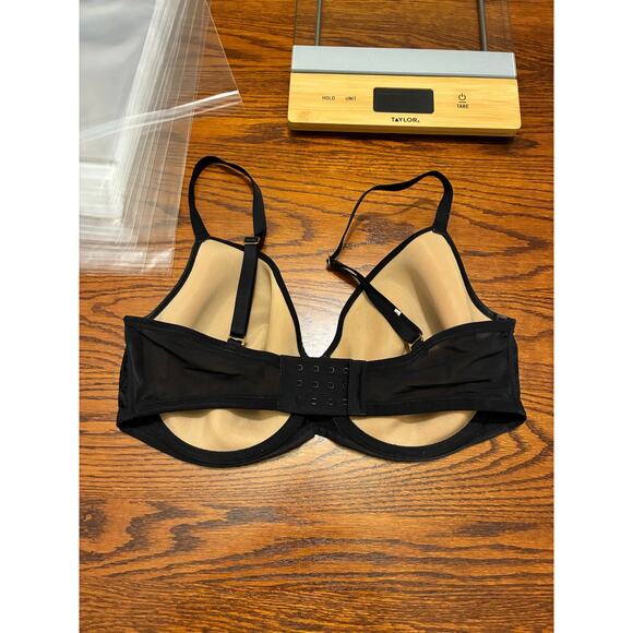 Soma Black Lace Lightest Lift Perfect Coverage Bra 36DDD - Picture 3 of 3
